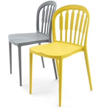 stackable outdoor plastic dining chair furniture